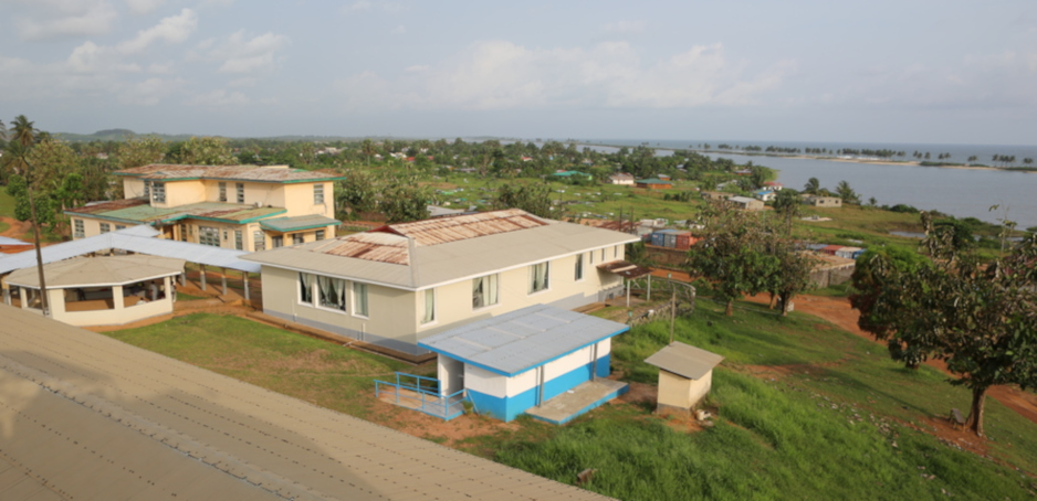 J.J. Dossen Hospital campus in Harper, Liberia