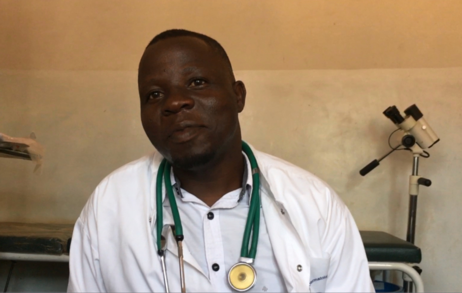 Nurse Willy Chisindo in Neno District, Malawi