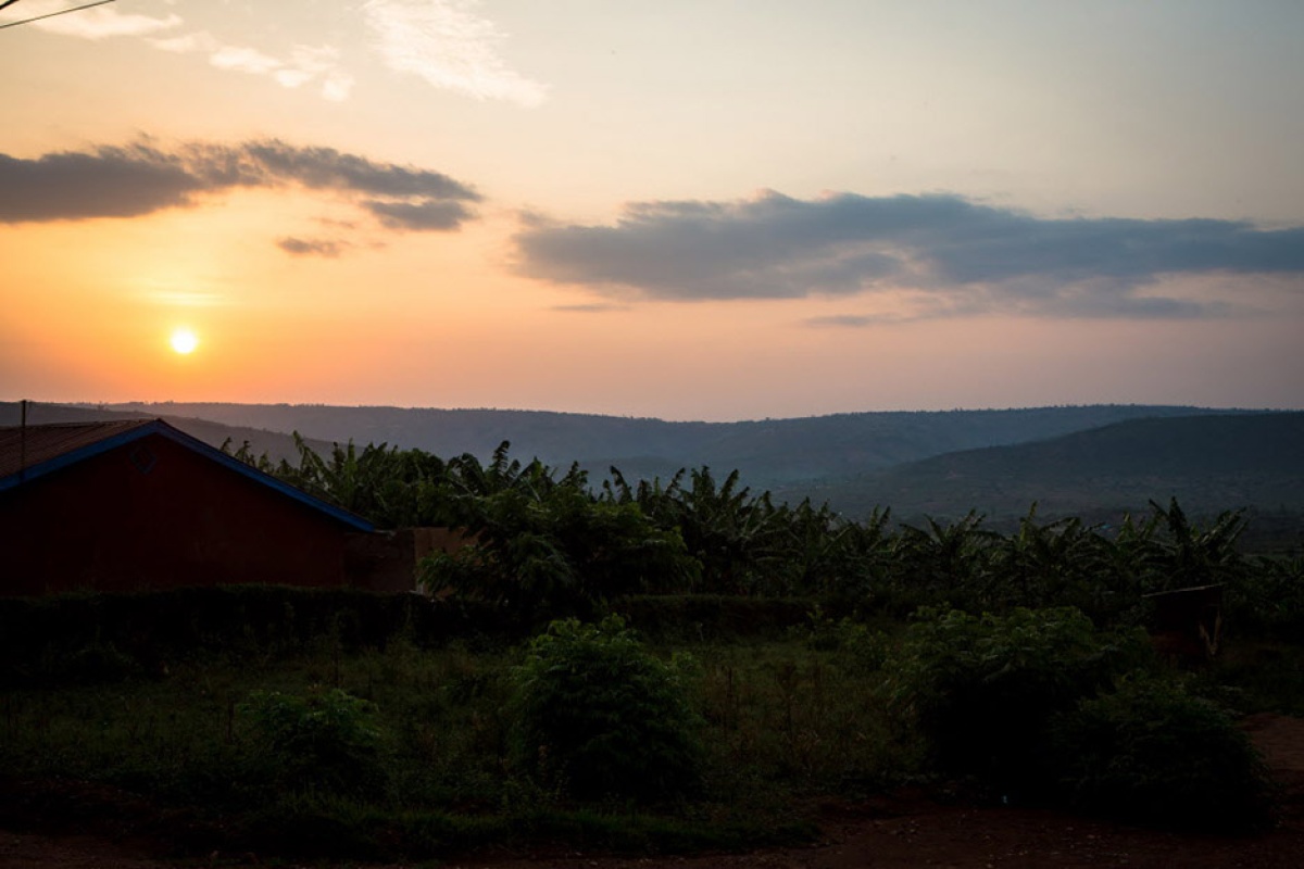 Sunset in Rwinkwavu