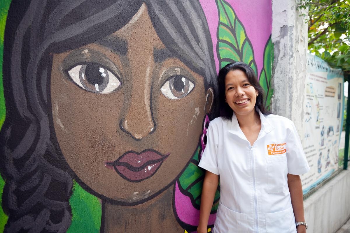 Herlinda Basilio, a midwife who completed her year of social service with Partners In Health, known in Mexico as Compañeros En Salud. Pictures by Francisco Terán.