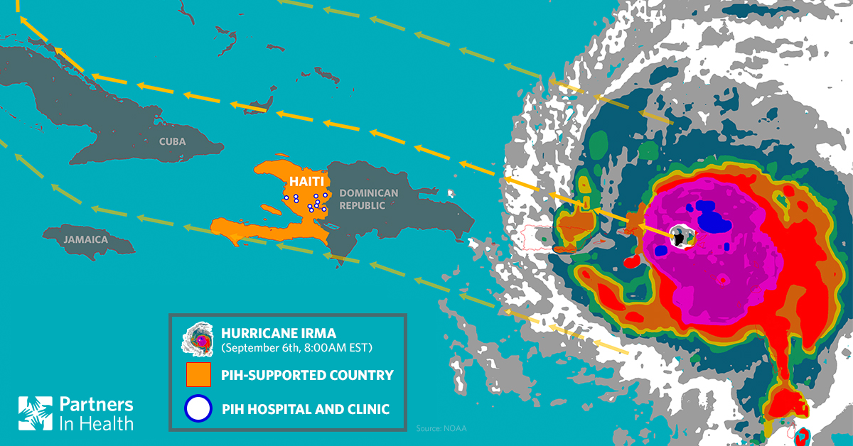 Hurricane Irma through Partners In Health's Site in Haiti
