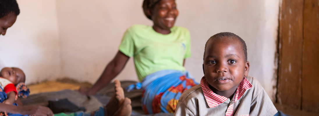 Child and mother in Malawi