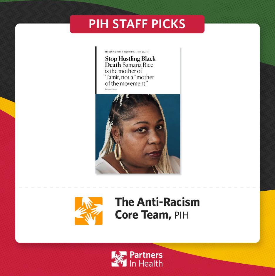 Stop Hustling Black Death: Samaria Rice is the mother of Tamir not a “mother of the movement" by Imani Perry | The Cut