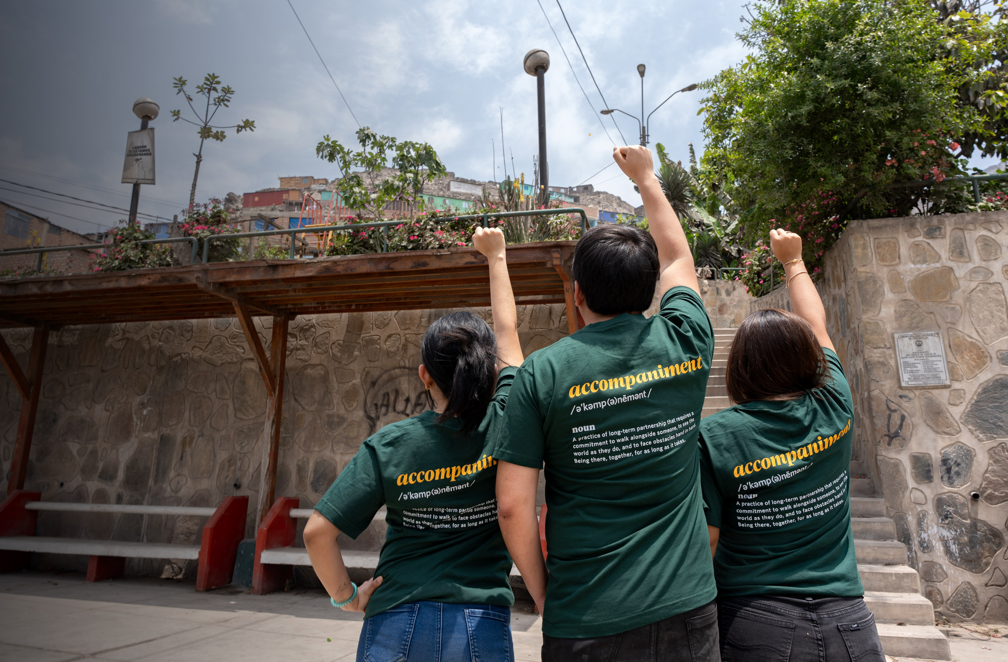 PIH Peru team in Accompaniment merch