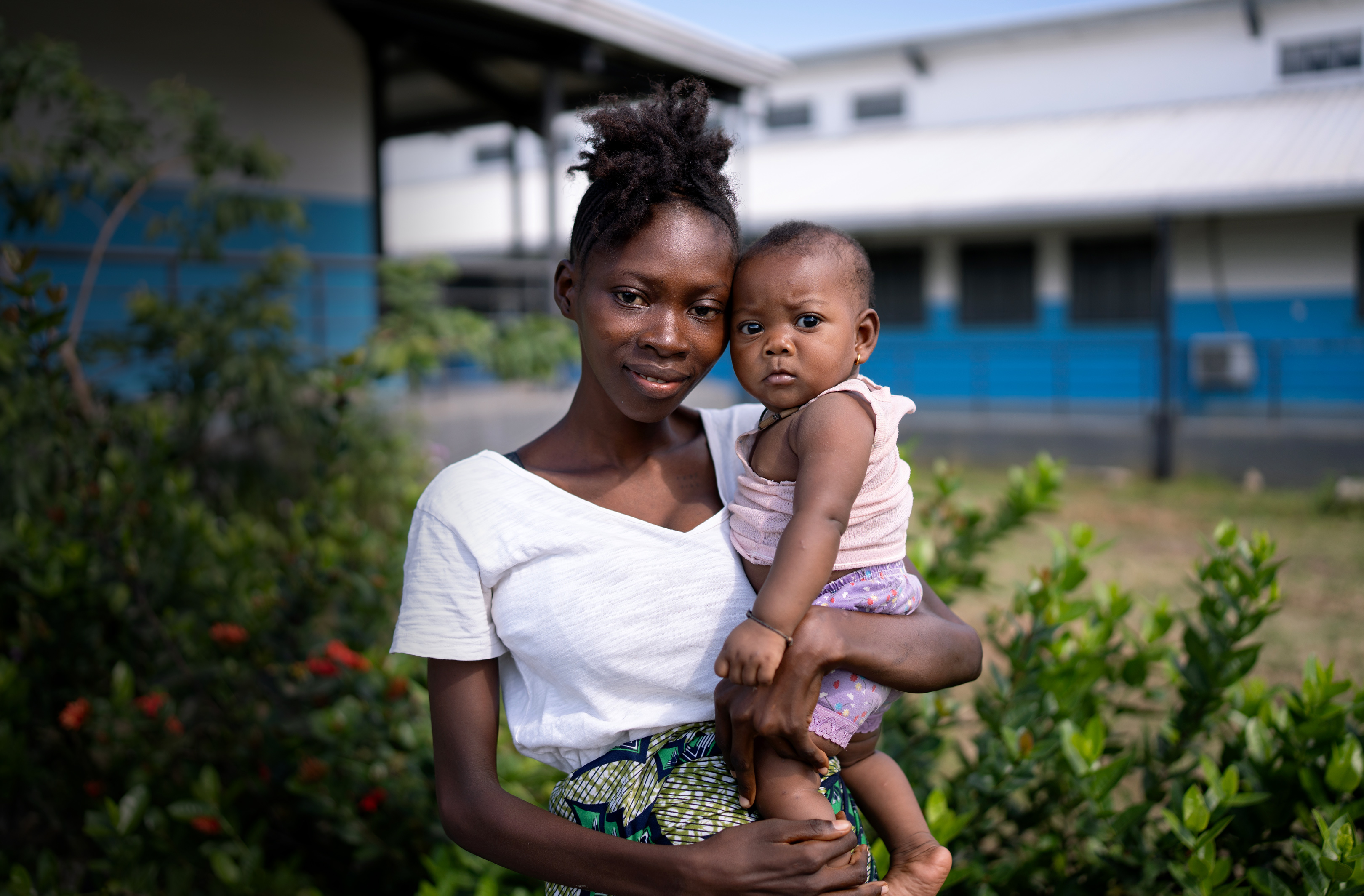 Mother and child in Sierra Leone