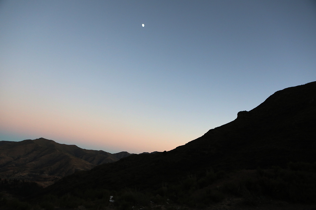 Daybreak in Lesotho
