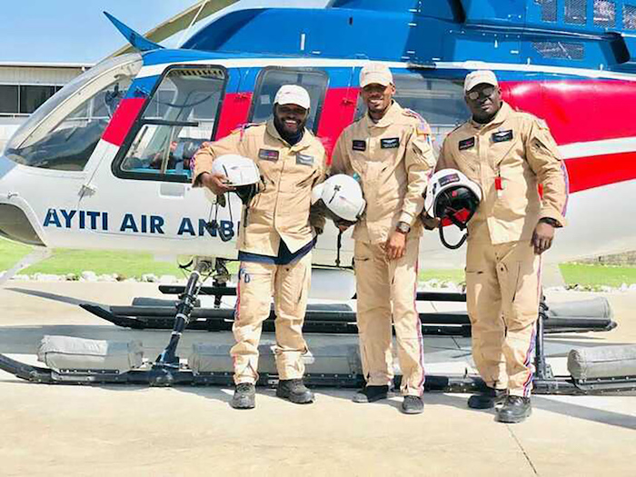 Haiti air ambulance physicians 