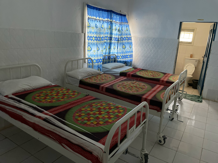 new beds in Kombayendeh Community Health Center