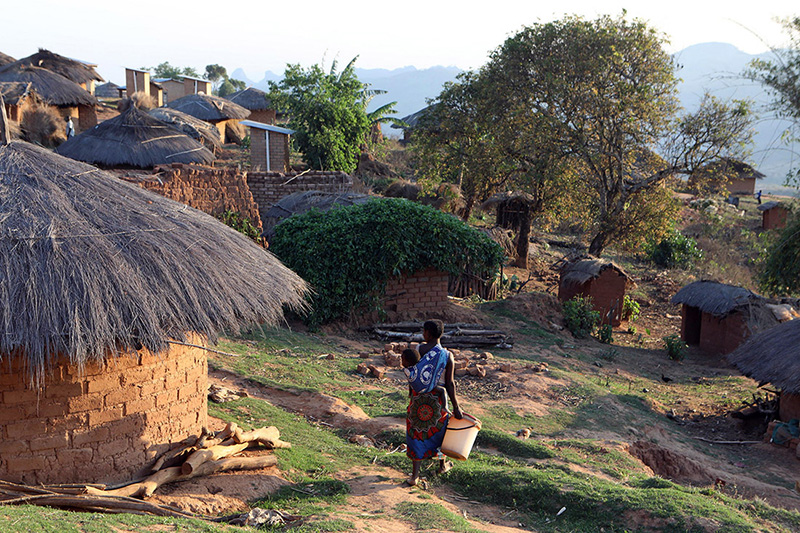Kaingirira Village, Dambe region, Neno District, Malawi, photographed Wednesday, Oct. 9, 2019. 