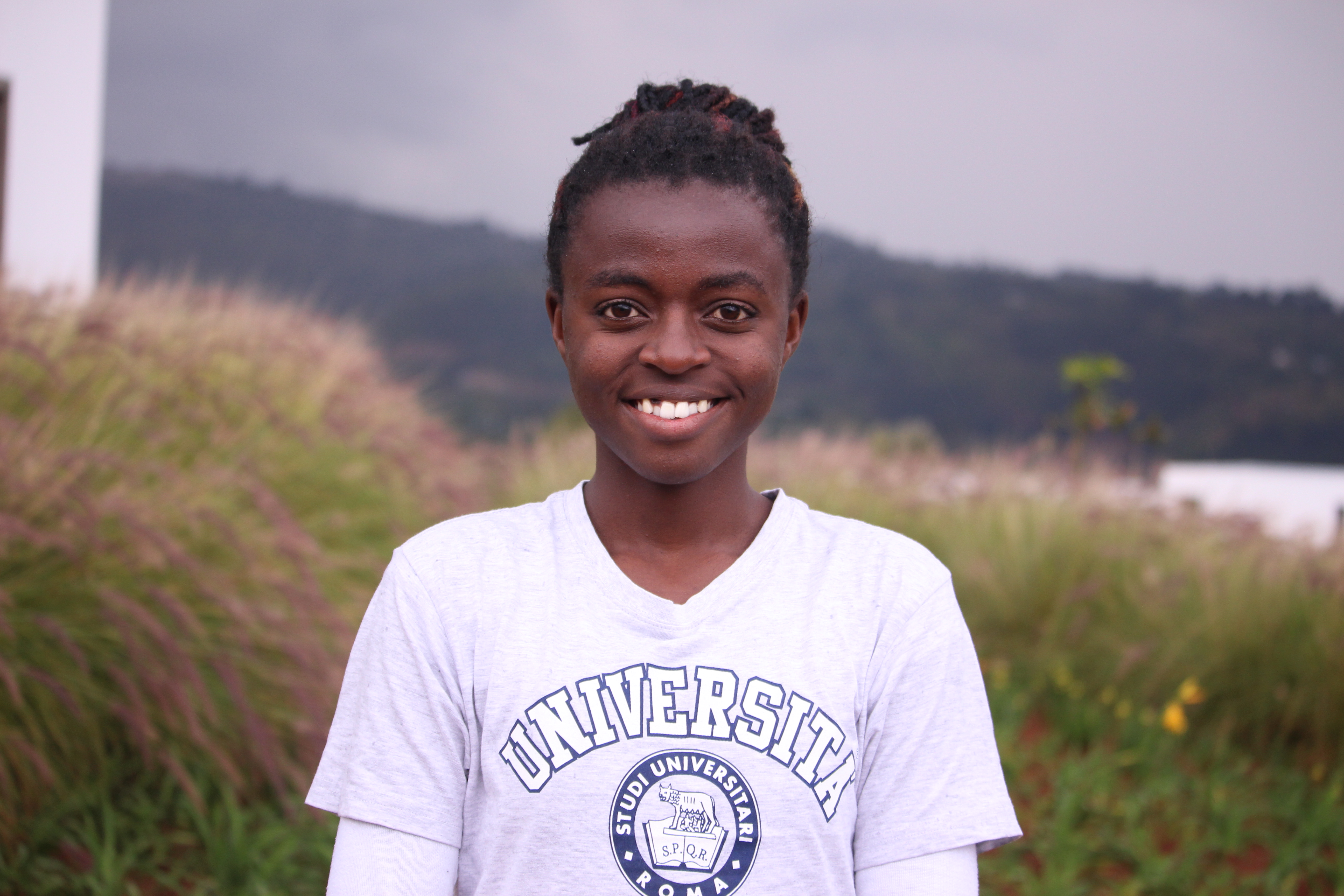 female medical student in Rwanda