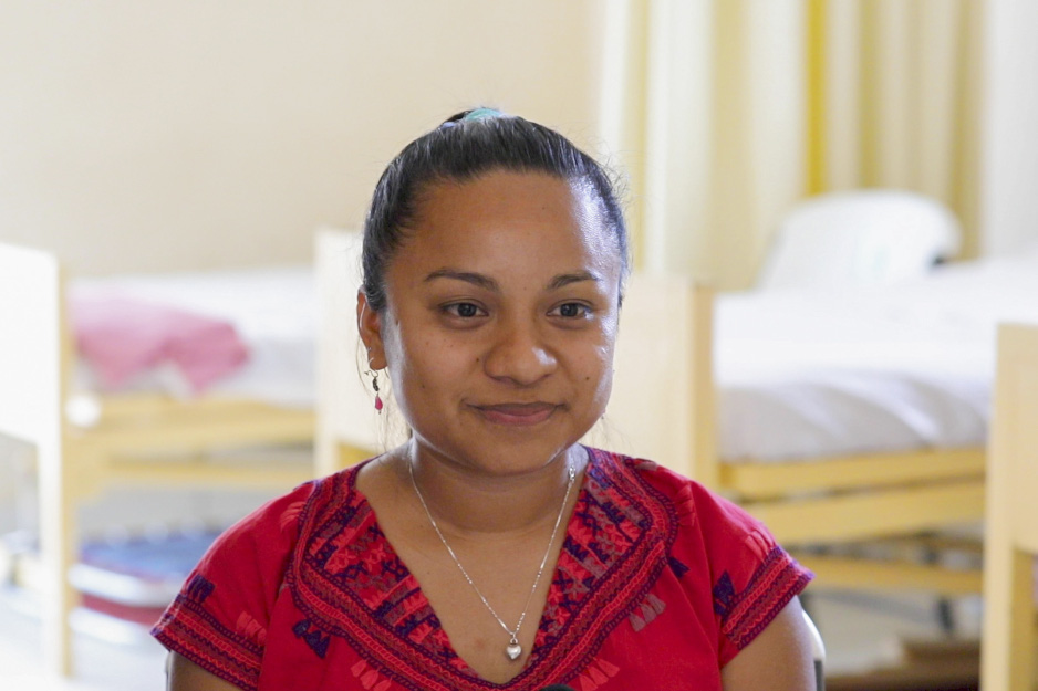 Fabiola Ortiz, supervisor and midwife, Casa Materna