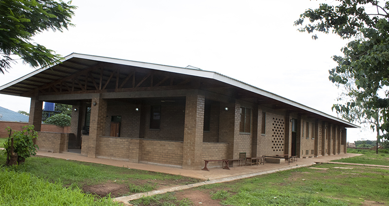 The new integrated care building next to Neno District Hospital is providing much more space for patients and services 