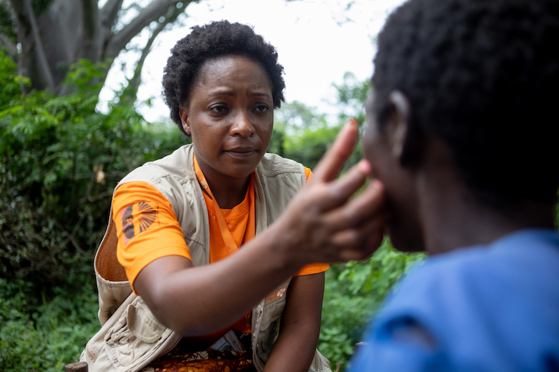 PIH staff provide medical services at Somo, Chikwawa. As of March 31st, PIH is providing direct clinical support at three camps, and supplies and pharmacy support for other NGOs at additional camps around southern Malawi. (Photo: Zack DeClerck/PIH)