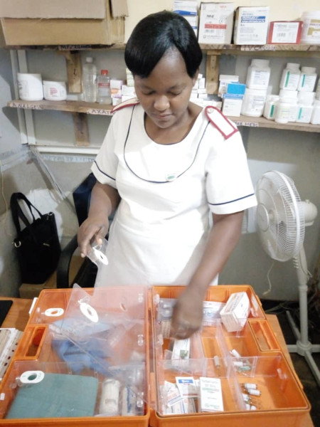 Judith Kanyema at Neno District Hospital