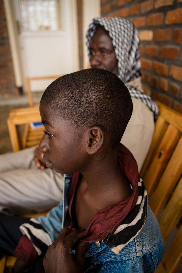 Mondeh during treatment in September 2016