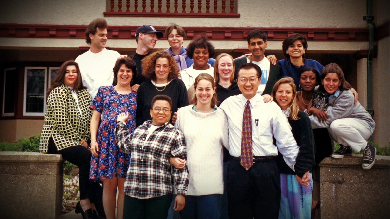 Partners In Health has since delivered care to millions worldwide. Pictured here are the founders of PIH with colleagues.