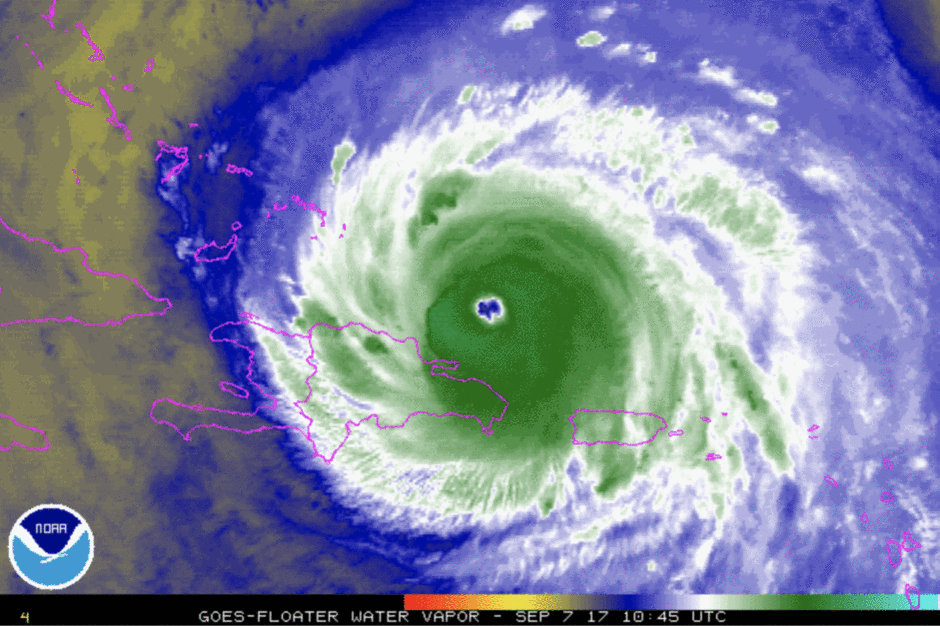 Hurricane Irma Thursday Haiti