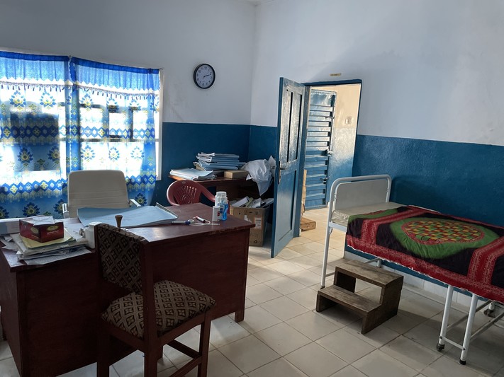 New room in Kombayendeh Community Health Center