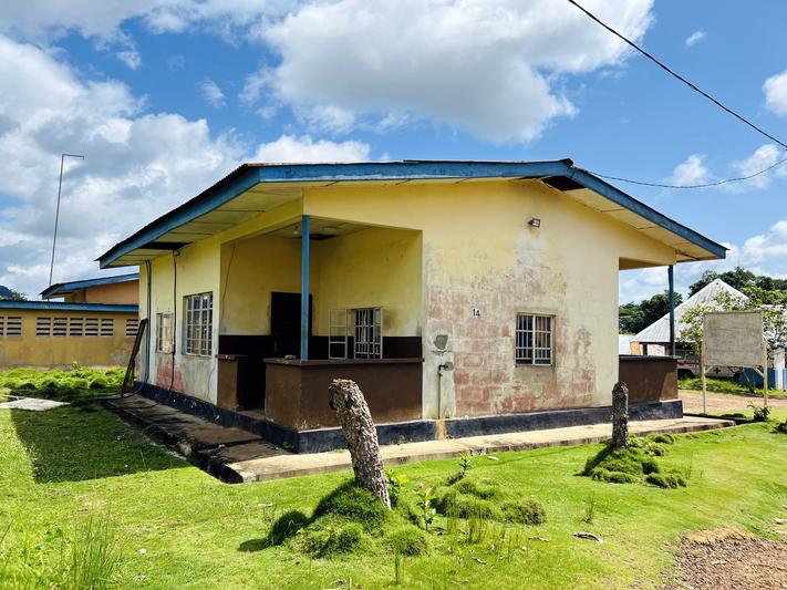 exterior of Jojoima Community Health Center