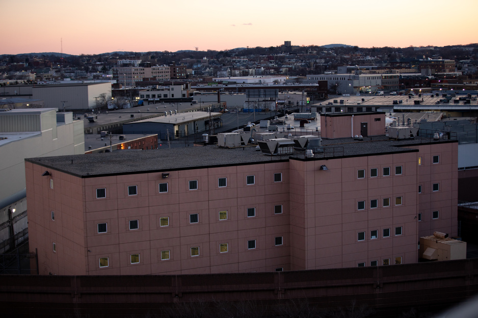 ICE Detention Center in Boston, Mass. Photo by Zack DeClerck / PIH.