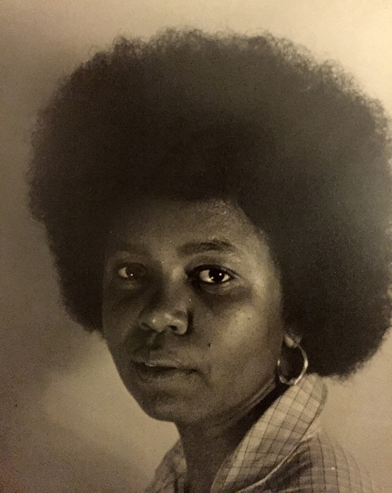 PIH accountant Mary Cooper is pictured around 1978