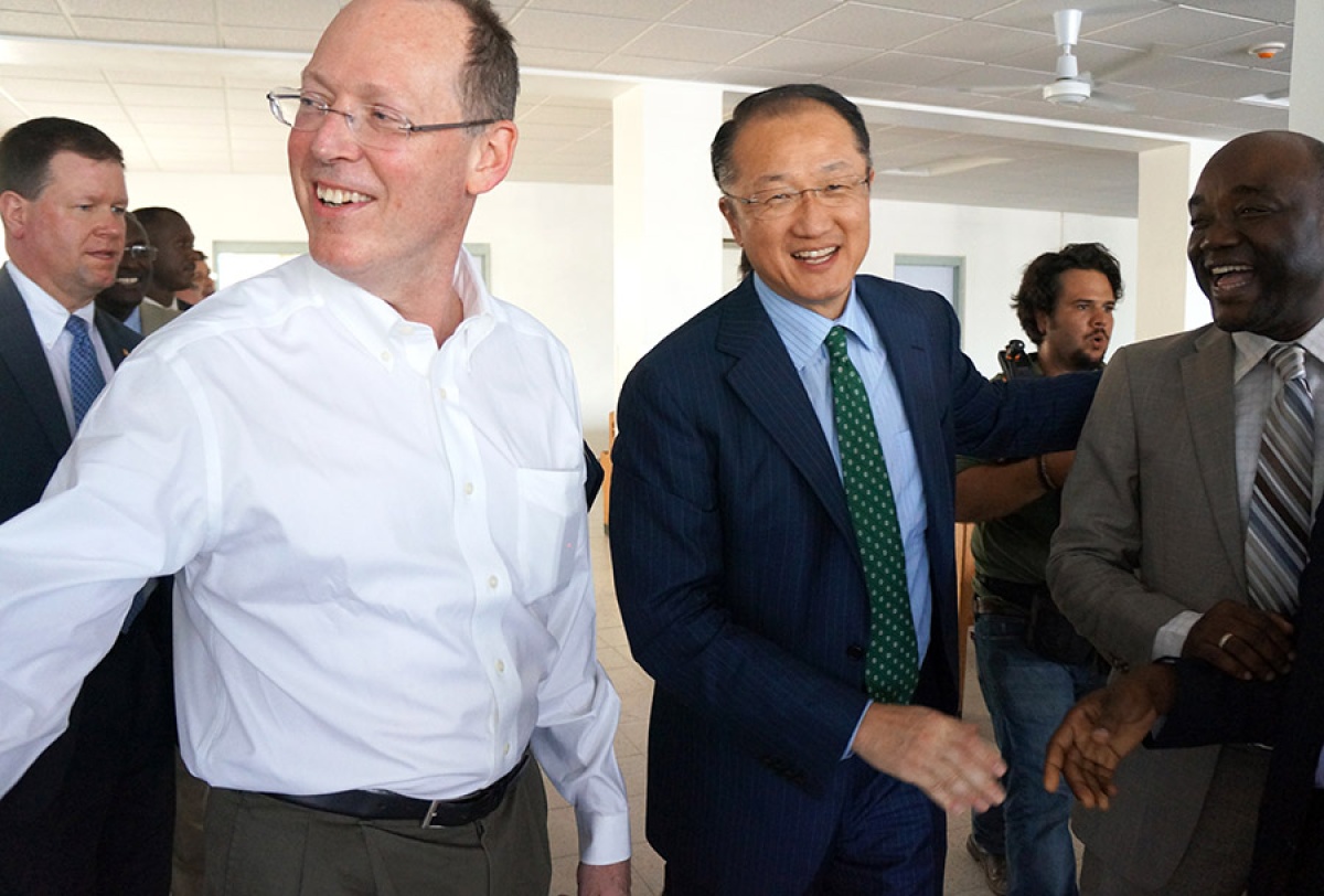Drs. Paul Farmer and Jim Yong Kim: What's Missing in Ebola Fight
