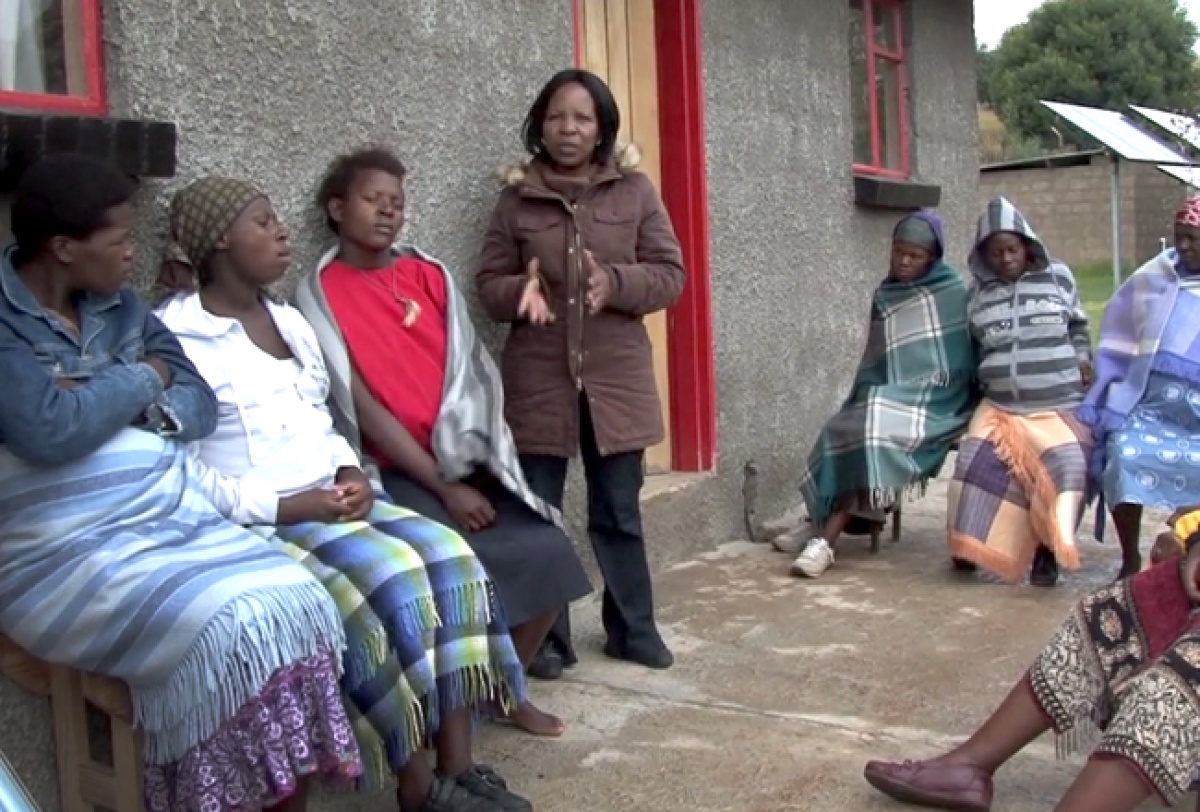 In Lesotho, Nurse-Midwife Mary Lesesa Delivers more than Quality Care