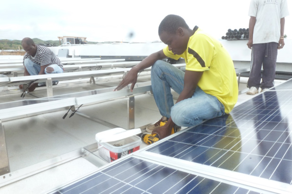 The first phase of construction at Mirebalais Hospital nears completion