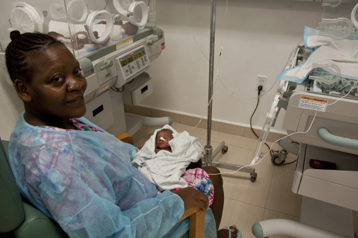 After Grief, Joy: Haitian Woman Delivers Healthy Premature Baby at University Hospital