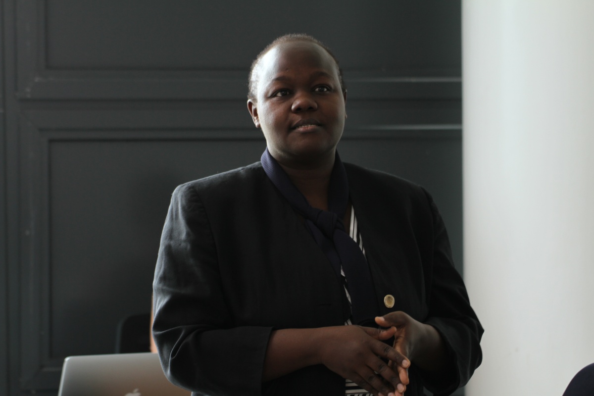 Irene Murungi at a UGHE executive education course in 2018