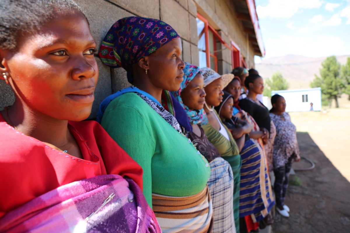 Maternal waiting home in Lesotho
