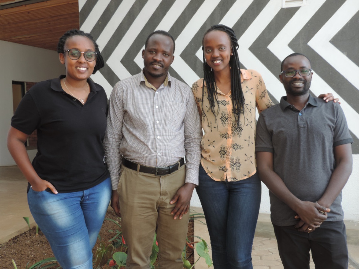 Four students from UGHE's first on-campus class reflected on their year