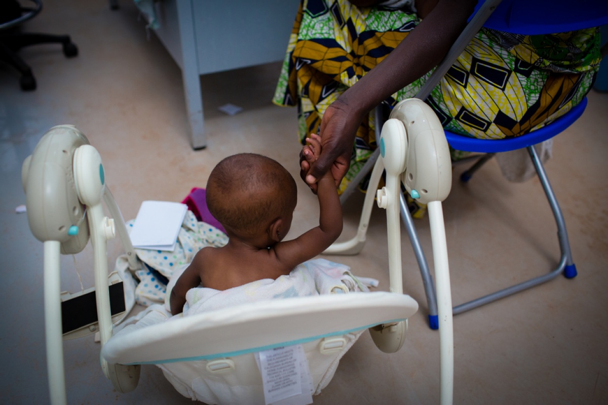 Pediatric clinic at Kirehe District Hospital in Rwanda 