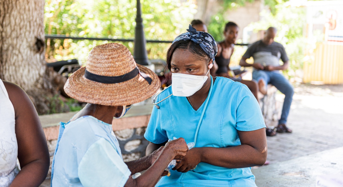 Mobile Clinic care in Haiti