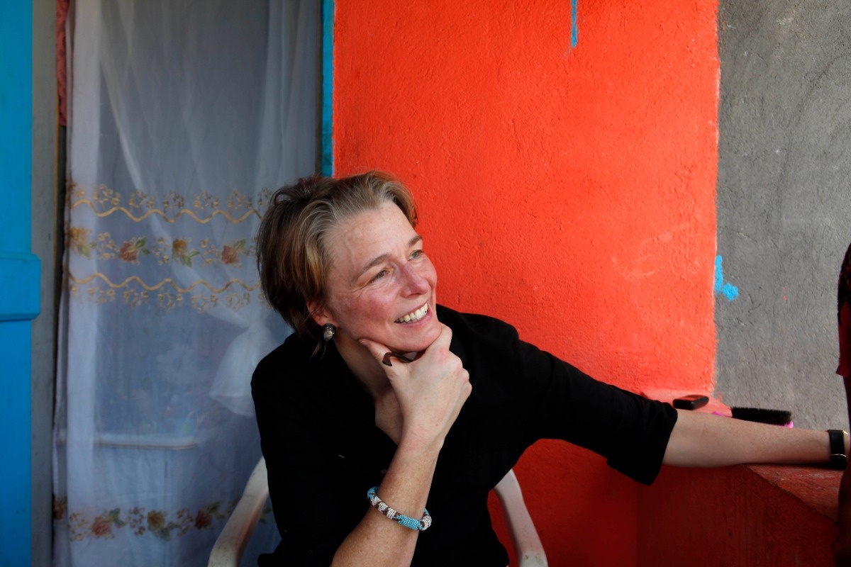 Ophelia Dahl, then executive director of Partners In Health, during the earthquake response in Haiti in 2010.