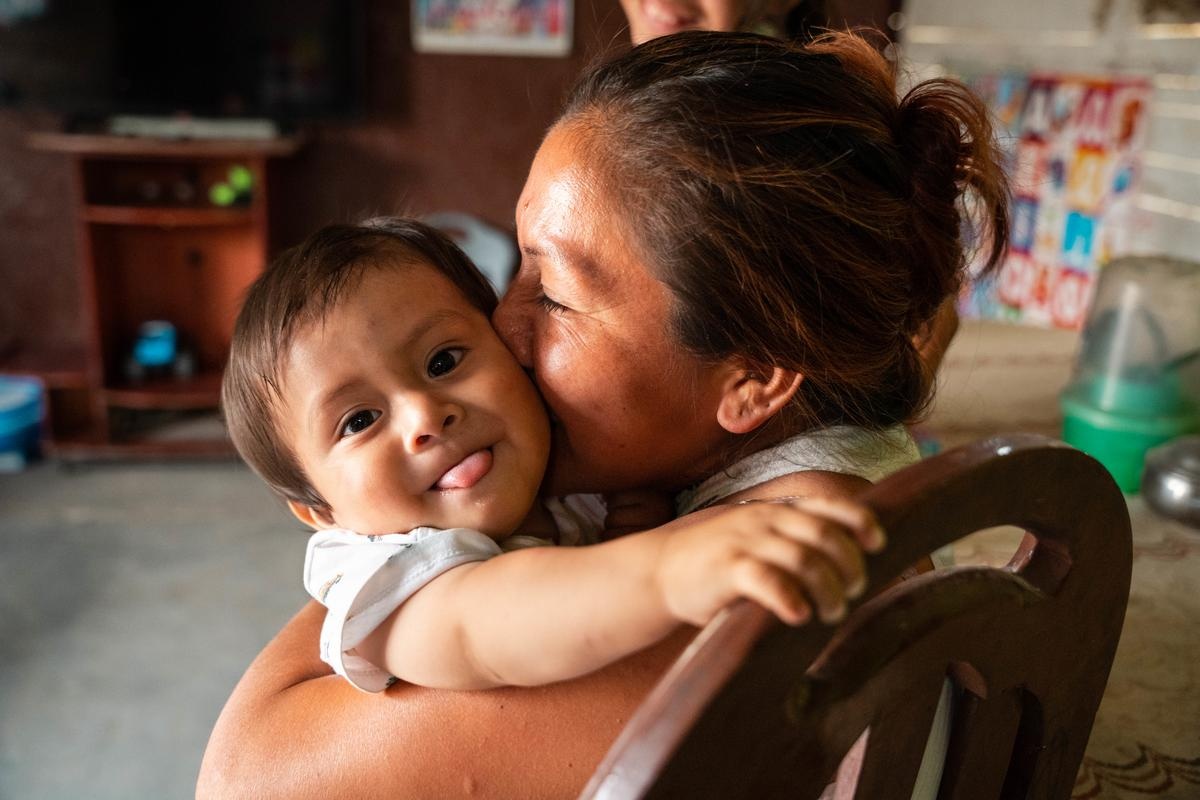 María Elena, 29, accessed care and support from Socios En Salud before, during, and after her pregnancy.