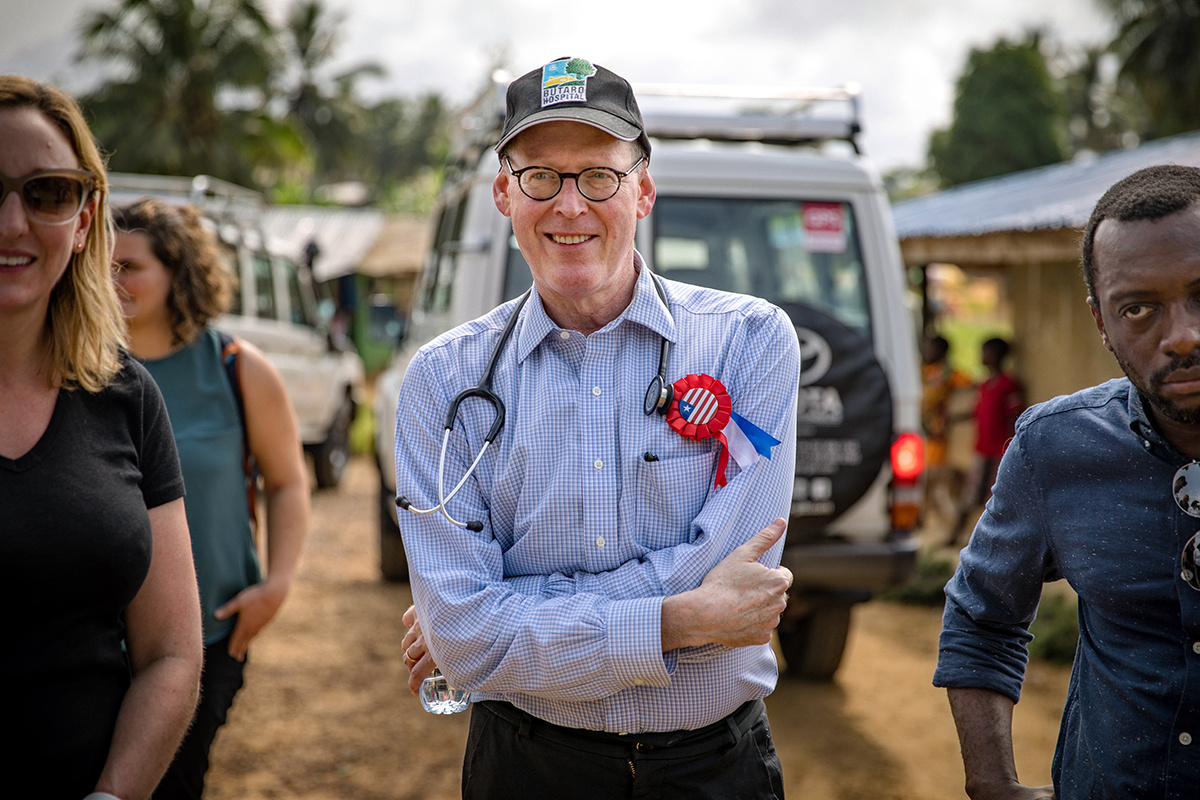 Dr. Paul Farmer in Liberia