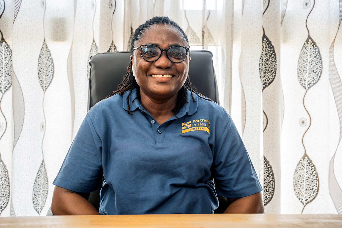 Veronica Nimene, PIH Liberia director of nursing