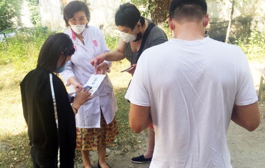 Kazakhstan team works in Almaty providing social support to TB patients