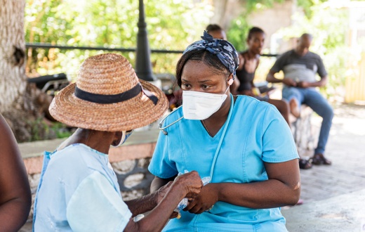 Mobile Clinic care in Haiti