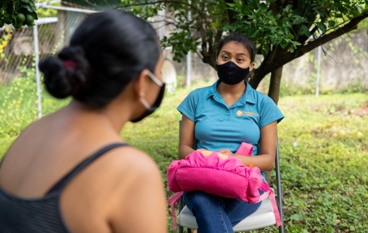 mental health community health worker in Chiapas, Mexico