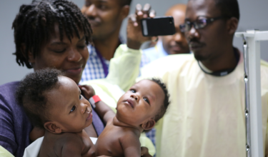 Conjoined Twins Separated in Haiti