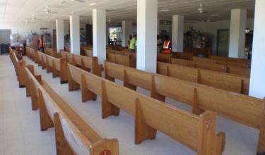 From Boston to Mirebalais Hospital, church pews find a new home From Boston to Mirebalais Hospital, church pews find a new home