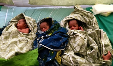 Three Boys, Three Joys: Triplets Born in Liberia