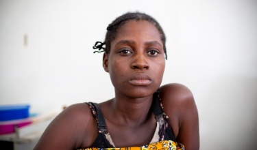 Rose Kapeni at Neno District Hospital in October 2018