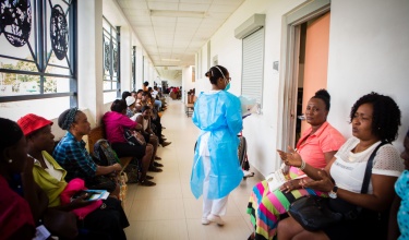 Oncology waiting area