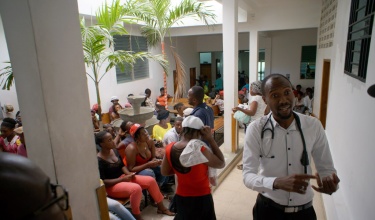 Outpatient clinic in Mirebalais