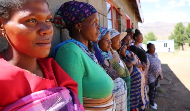 Maternal waiting home in Lesotho