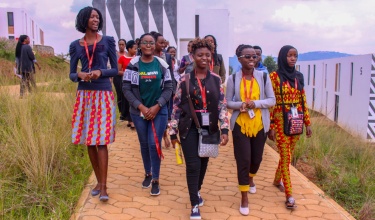 UGHE's inaugural medical school students include 20 women and 10 men