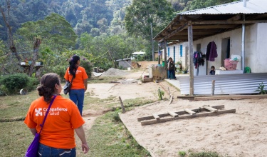 community health workers make home visits in rural Mexico